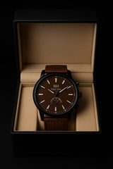 Midnight Brown Elegance