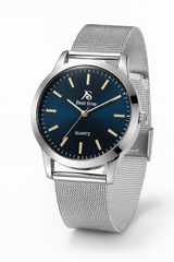BestTime Royal Blue Mesh Quartz Watch