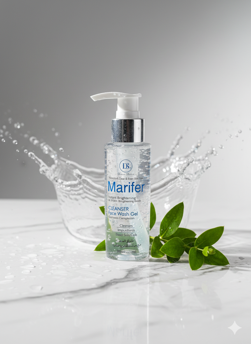 Marifer Brightening Face Wash Gel – Deep Cleansing & Hydrating Formula
