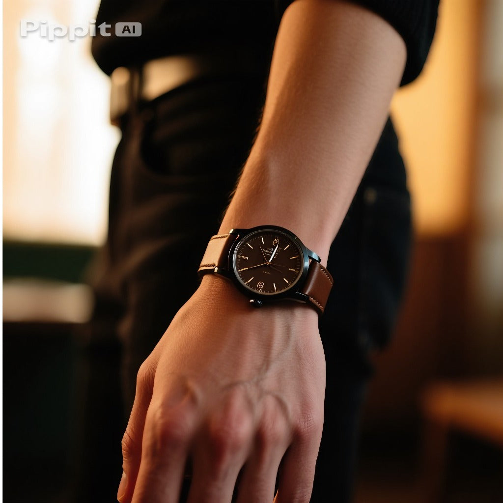 Midnight Brown Elegance