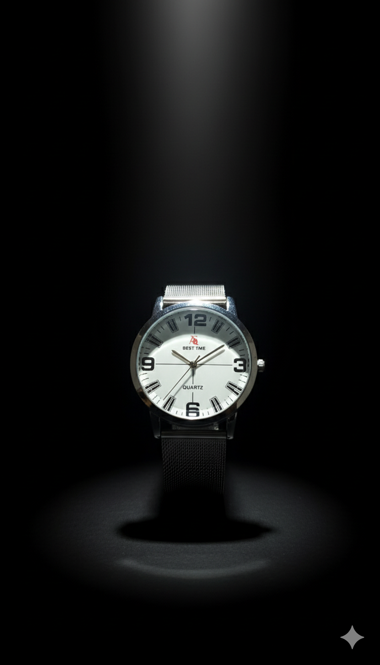 BestTime Classic Mesh Quartz Watch
