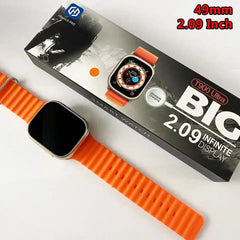 T900 Ultra Smart Watch Infinite Display 49MM Dial Size Built in Games Bluetooth Calling Crown Working